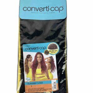 OUTRE Convert-Cap Synthetic Wig - Runway Star Color 1 New Sealed